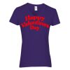 Heavy Cotton Women's V-Neck T-Shirt Thumbnail