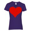 Heavy Cotton Women's V-Neck T-Shirt Thumbnail