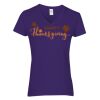 Heavy Cotton Women's V-Neck T-Shirt Thumbnail