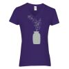 Heavy Cotton Women's V-Neck T-Shirt Thumbnail