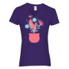 Heavy Cotton Women's V-Neck T-Shirt Thumbnail