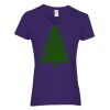 Heavy Cotton Women's V-Neck T-Shirt Thumbnail