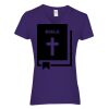 Heavy Cotton Women's V-Neck T-Shirt Thumbnail