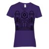 Heavy Cotton Women's V-Neck T-Shirt Thumbnail