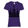 Heavy Cotton Women's V-Neck T-Shirt Thumbnail