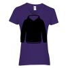 Heavy Cotton Women's V-Neck T-Shirt Thumbnail