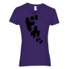 Heavy Cotton Women's V-Neck T-Shirt Thumbnail