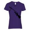 Heavy Cotton Women's V-Neck T-Shirt Thumbnail