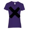 Heavy Cotton Women's V-Neck T-Shirt Thumbnail